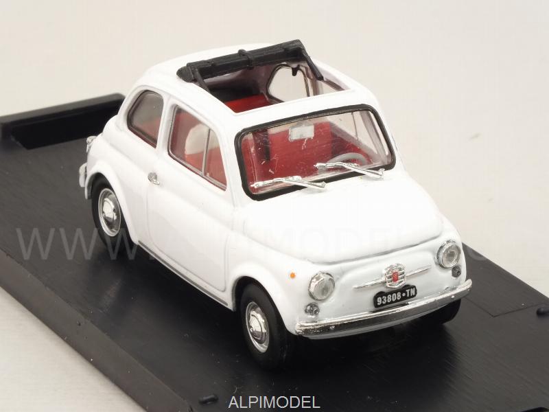 Fiat 500F aperta 1965-1972 (Bianco) (update model) - brumm