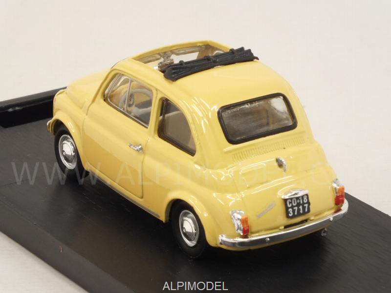 Fiat 500F aperta 1965-1972 (Giallo Thaiti) (update model) - brumm