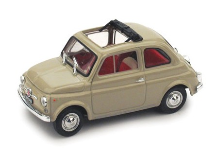 Fiat 500F 1965-1972 aperta (Rosso) - brumm