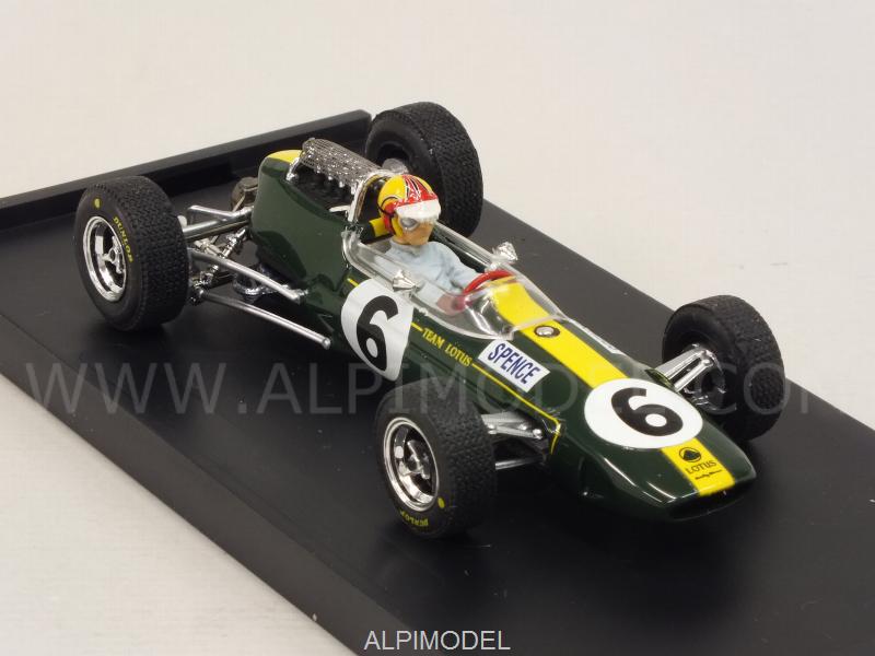 Lotus 33 #6  British GP 1965 Mike Spence  (with driver/con pilota) - brumm