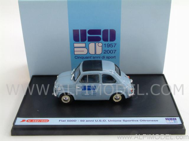 Fiat 500D - 50 anni U.S.O. Unione Sportiva Oltronese (Limited Edition 500pcs) - brumm