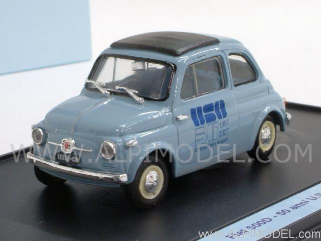 Fiat 500D - 50 anni U.S.O. Unione Sportiva Oltronese (Limited Edition 500pcs) by brumm