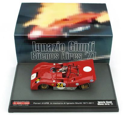 Ferrari 312 PB 1000Km Buenos Aires 1971 40th Anniversary Ignazio Giunti 1971-2011 by brumm