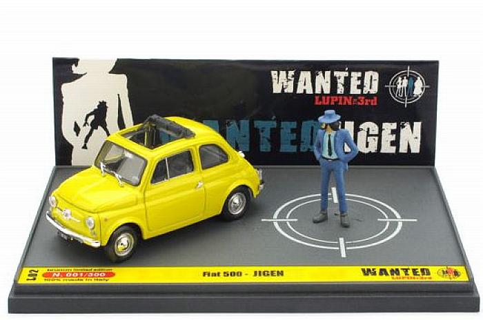 Fiat 500 R-33 Lupin III 'Wanted Jigen' by brumm