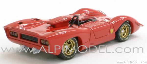 Ferrari 312 P Spider Prova 1969 (red) - best-model