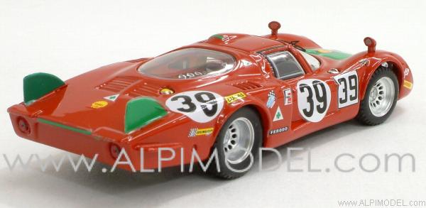 Alfa Romeo 33.2 'Lunga' #39 Le Mans 1968 Giunti - Galli - best-model