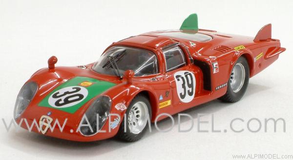 Alfa Romeo 33.2 'Lunga' #39 Le Mans 1968 Giunti - Galli by best-model