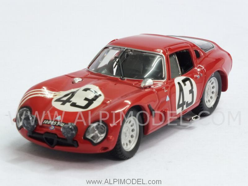 Alfa Romeo TZ2 #43 Le Mans 1965 Zeccoli - Rosinski by best-model