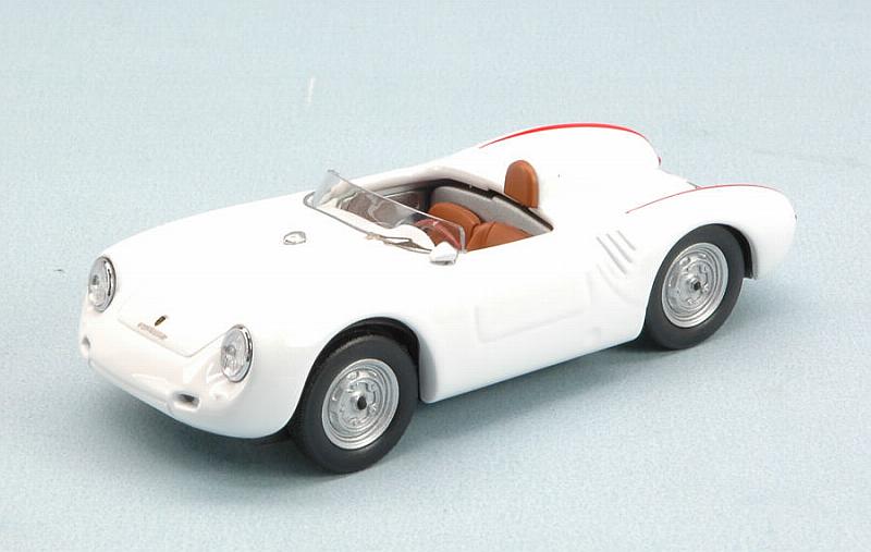 Porsche 550 Rs 4 Cil.110 Cv 1957 White 1:43 by best-model