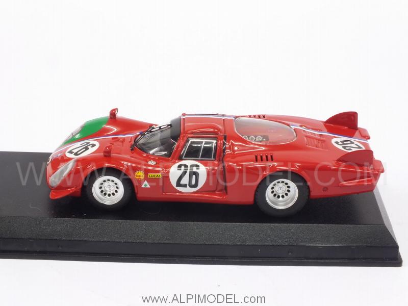 Alfa Romeo 33.2 LM #26 1000Km Monza 1968 Gosselin - Trosch - best-model