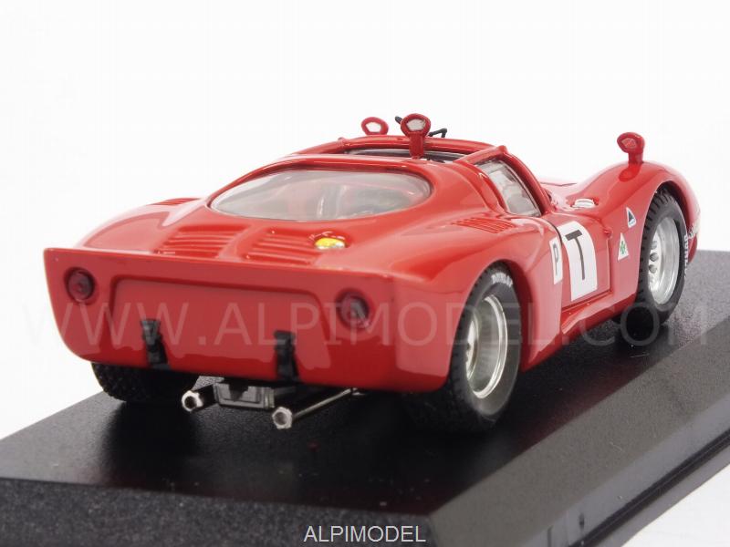 Alfa Romeo 33.2 T Le Mans Test 1968 Bianchi - Zeccoli - Grosselin - Trosch - best-model