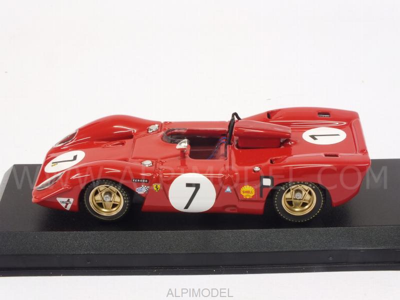 Ferrari 312 P Spyder #7 1000Km Nurburgring 1969 Amon - Rodriguez - best-model