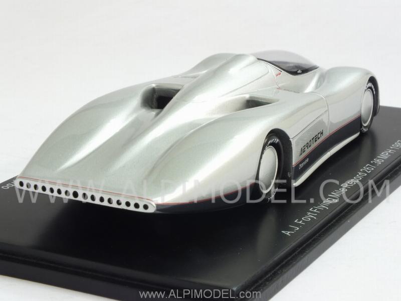 Oldsmobile Aerotech Long Tail Quad 4 Double Turbo Flying Mile Record 267.36 Mph  1987 A.J.Foyt - bizarre