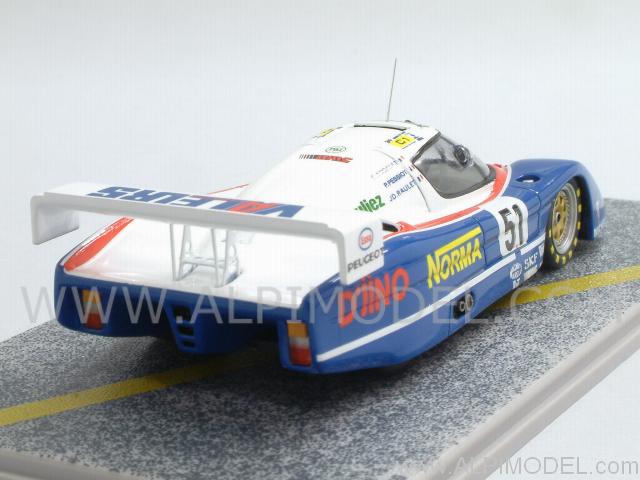 WM P86 Turbo Peugeot #51 Le Mans 1987 Raulet - Pessiot - Migault - bizarre