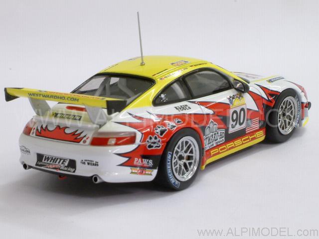 Porsche 911 GT3-RSR #90 White Lightning Racing Le Mans 2005 - ebbro