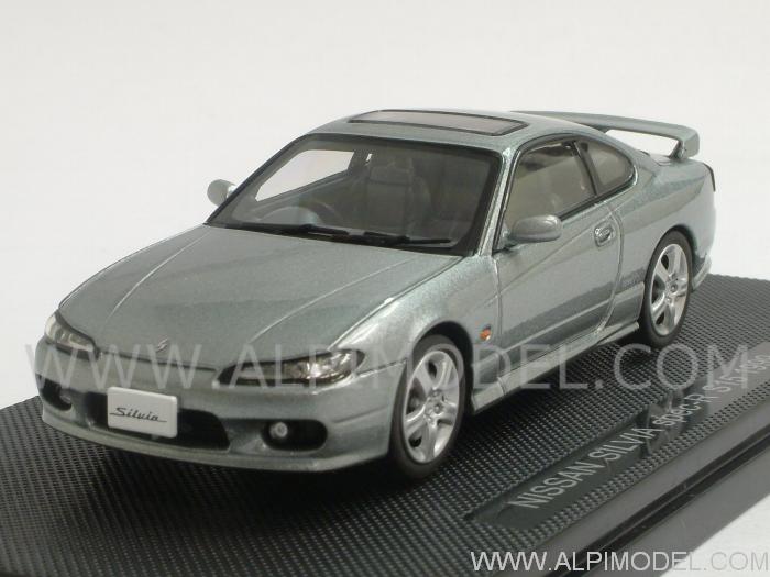 Nissan Silvia Spec-r S15 1999 (Silver) by ebbro