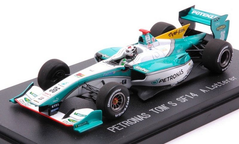 Petronas Super Formula #36 Tom's SF14 A.Lotterer by ebbro