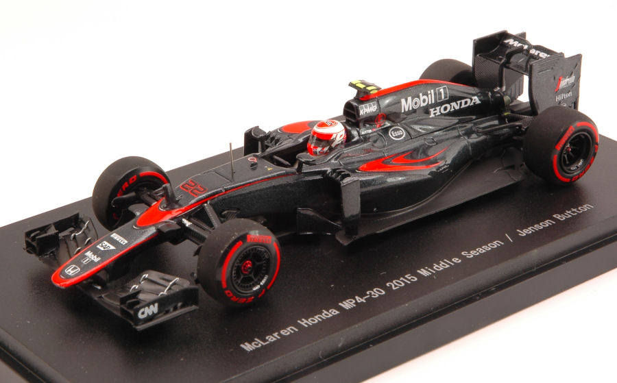 McLaren MP4/30 Honda Middle Season 2015 Jenson Button by ebbro