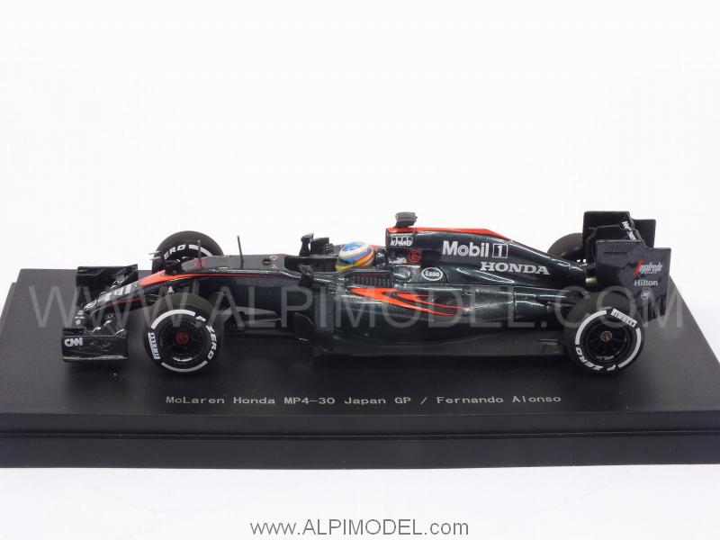 McLaren MP4/30 Honda #14 GP Japan 2015 Fernando Alonso - ebbro