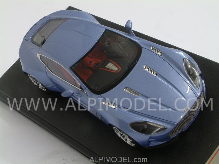 Aston Martin One 77 (Light Blue Metallic) - fronti-art