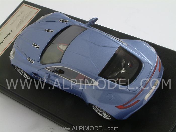 Aston Martin One 77 (Light Blue Metallic) - fronti-art