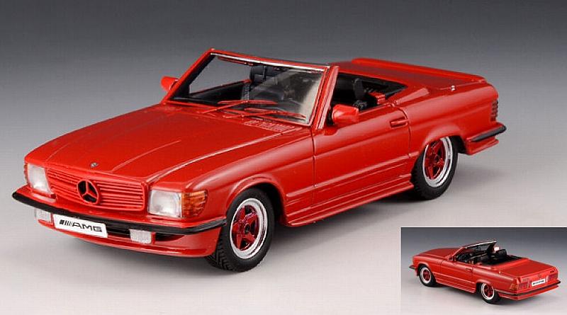 Mercedes Amg R107 Roadster 1980 Red 1:43 by glm-models