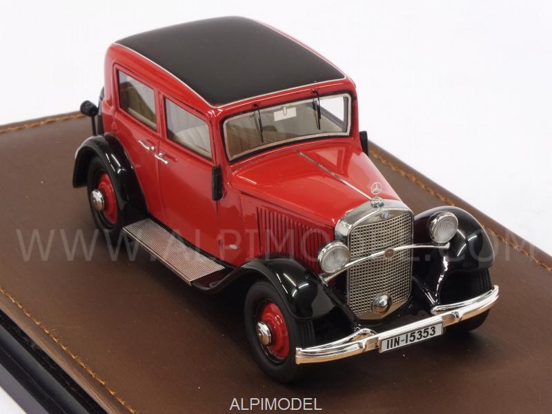 Mercedes 170 W15 Limousine 1935 (Red) - glm-models