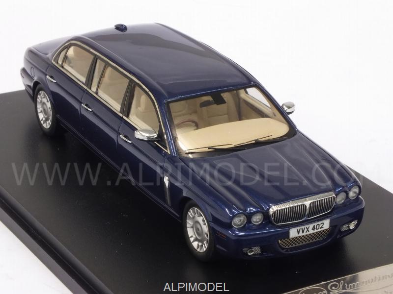 Daimler XJ Super-8 (X358) Wilcox Limousine 6-doors (Blue Metallic) - glm-models