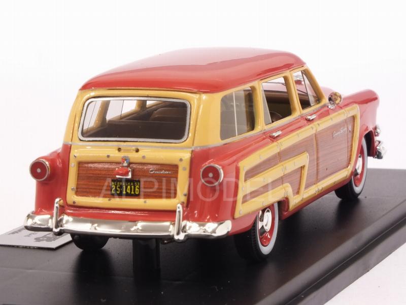 Ford Country Squire 1953 (Flamingo Red) - goldvarg