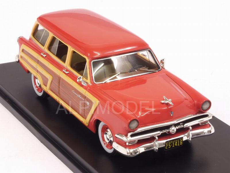 Ford Country Squire 1953 (Flamingo Red) - goldvarg