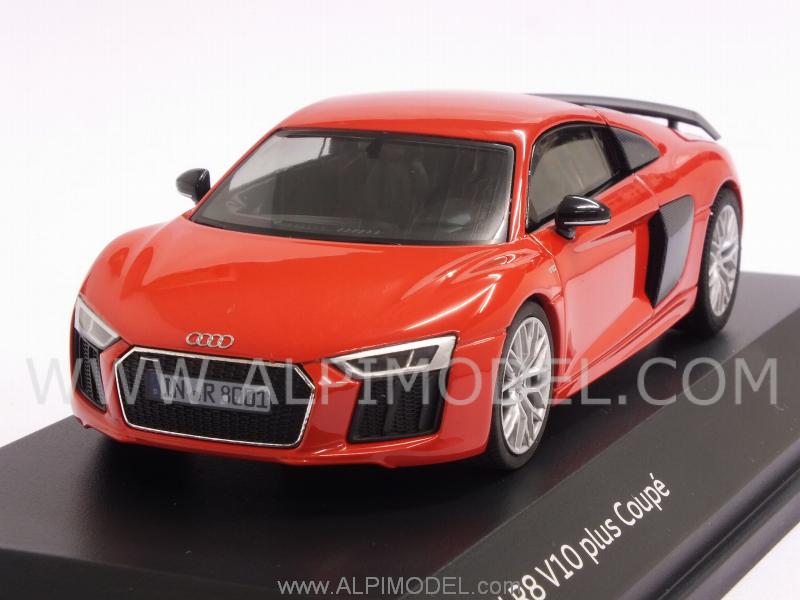 Audi R8 V10 Plus Coupe 2015 (Dynamite Red) Audi Promo by herpa
