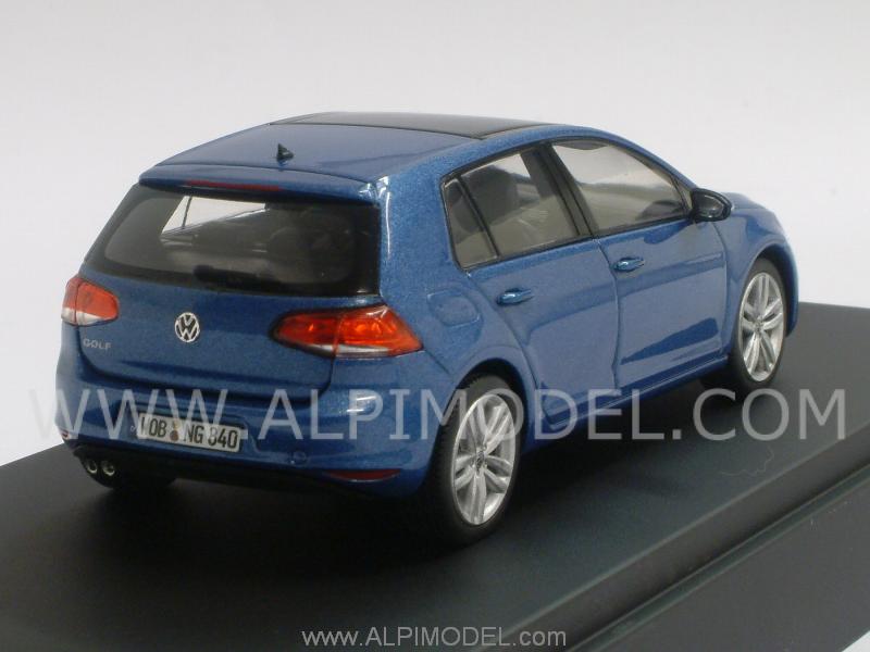 Volkswagen Golf 7 4-doors (Blue Metallic)  VW promo - herpa