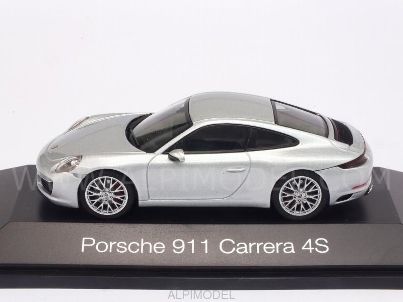 Porsche 911 Carrera 4S (Silver) - herpa