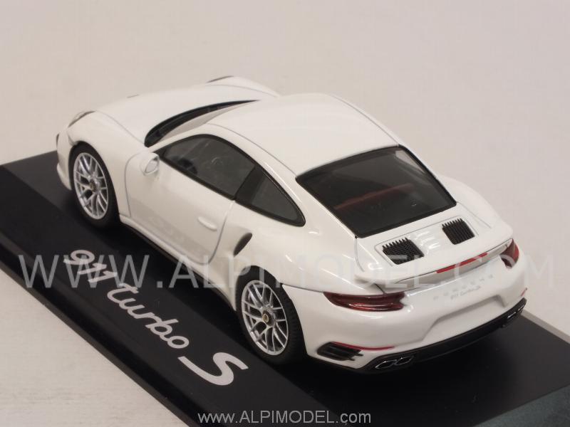Porsche 911 Turbo S (991-II) 2016 (White) Porsche Promo - herpa