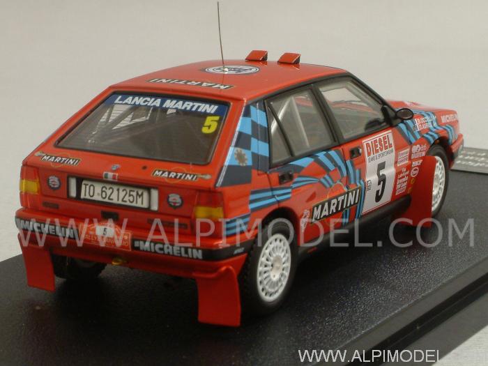 Lancia Delta HF Integrale 16V #5 Rally Sanremo 1989 Auriol - Occelli - hpi-racing