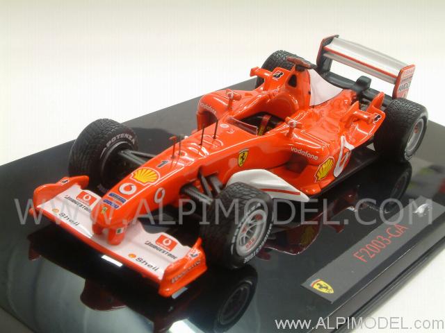 Ferrari F2003-GA Michael Schumacher 2003 by hot-wheels