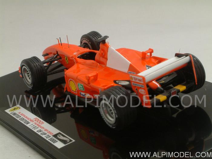 Ferrari F2001 GP Hungary 2001 World Champion Michael Schumacher - hot-wheels