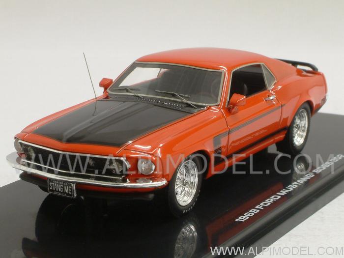 Ford Mustang Boss 302 1969  (Red) by highway-61