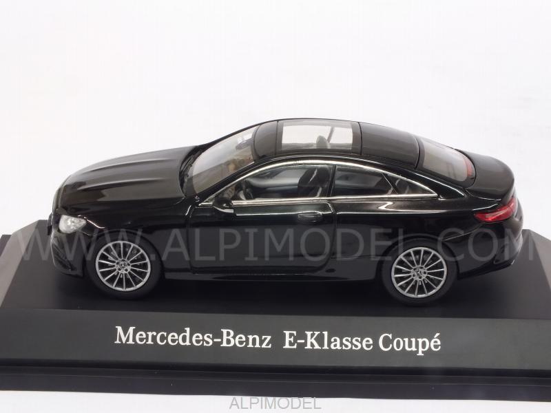 Mercedes E-Class Coupe 2017 (Obsidian Black) Mercedes Promo - i-scale
