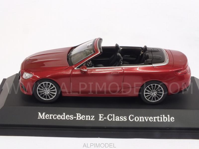 Mercedes E-Class Convertible 2017 (Designo Hyacinth Red Metallic) Mercedes Promo - i-scale