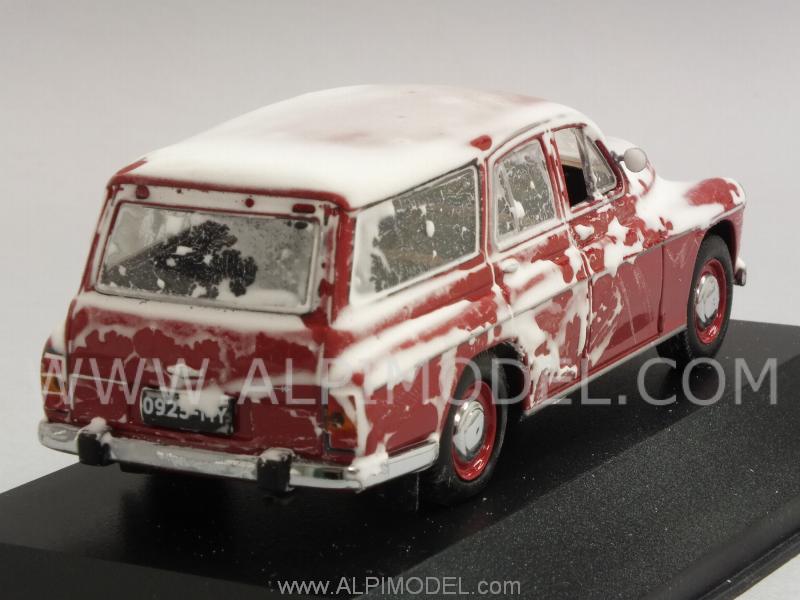 Warszawa 203 Kombi 1960 (Red) - snow covered - ist-models