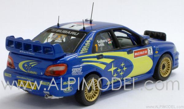 Subaru Impreza WRC Winner GB Rally 2003 Petter Solberg (Subaru Prodrive Promotional) - ixo-models