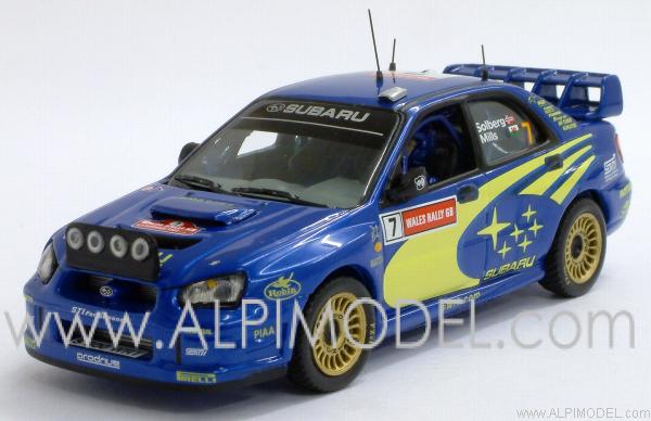 Subaru Impreza WRC Winner GB Rally 2003 Petter Solberg (Subaru Prodrive Promotional) by ixo-models