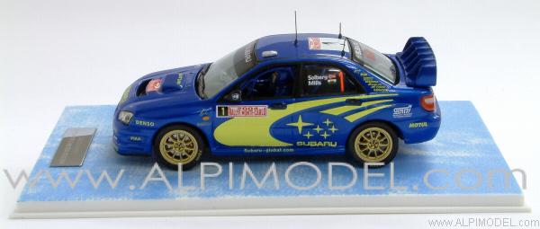 Subaru Impreza WRC Monte Carlo Rally 2004 Petter Solberg (Subaru Prodrive Promotional) - ixo-models