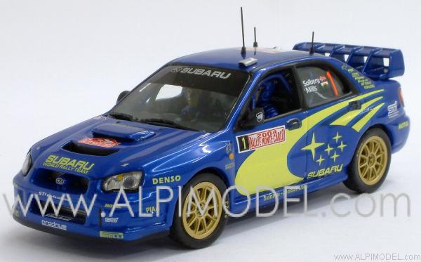 Subaru Impreza WRC Monte Carlo Rally 2004 Petter Solberg (Subaru Prodrive Promotional) by ixo-models