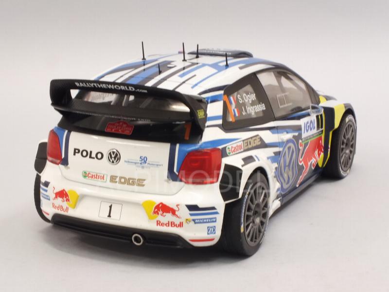 Volkswagen Polo R WRC #1 Tour de Corse 2016 Ogier - Ingrassia - ixo-models