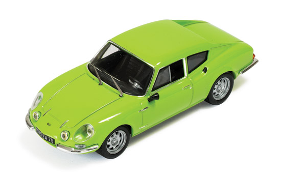 Simca CG 1300 Coupe 1973 (Green) by ixo-models