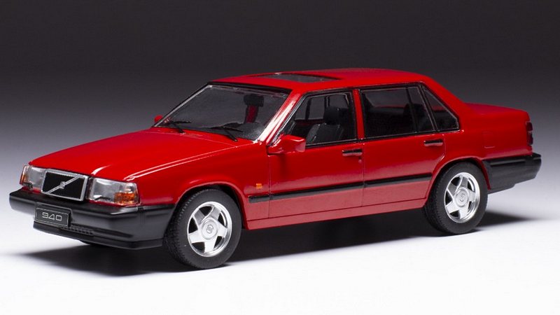 Volvo 940 Turbo 1990 (Red) by ixo-models