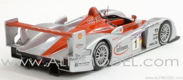 Audi R8 2002 #1 F.Biela-T.Kristensen-E.Pirro Winner Le Mans 2002 - ixo-models