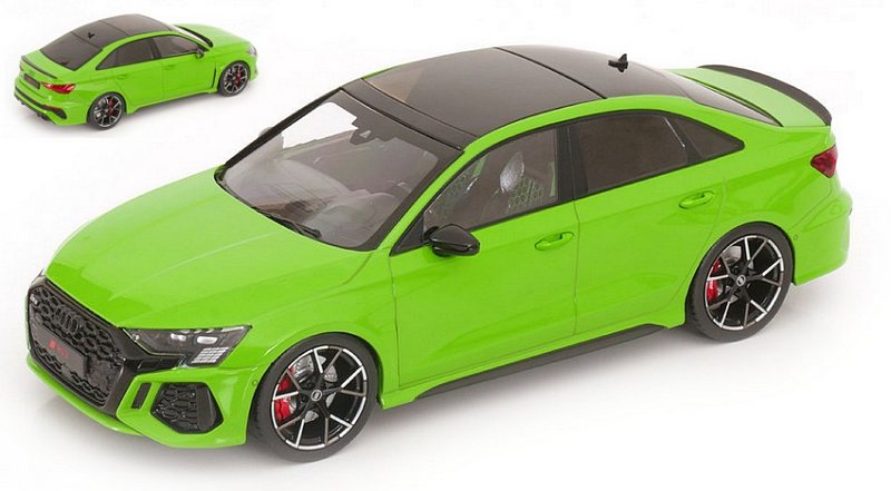 Audi RS3 Limousine 2022 (Light Green) 'Ixo for MCG' by ixo-models